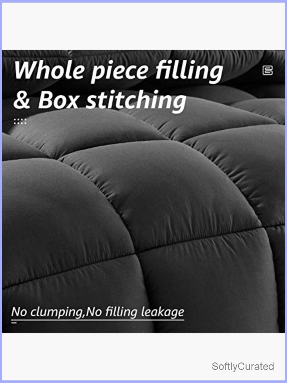Queen Size Down Alternative Comforter All Season Machine Washable - Picture 2 of 7